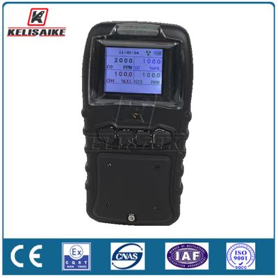 Buy Portable Multi Gas Detector With Smart Sensor Lel O2 Co H2s 4 In1 Gas Leak Monitor online manufacture